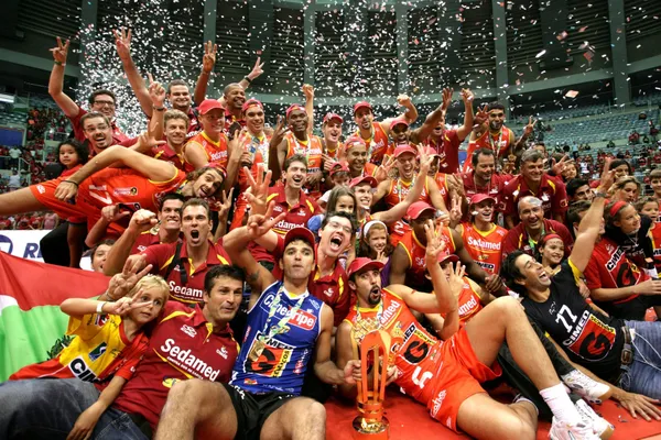 Cimed tricampe&atilde;o da Superliga Masculina