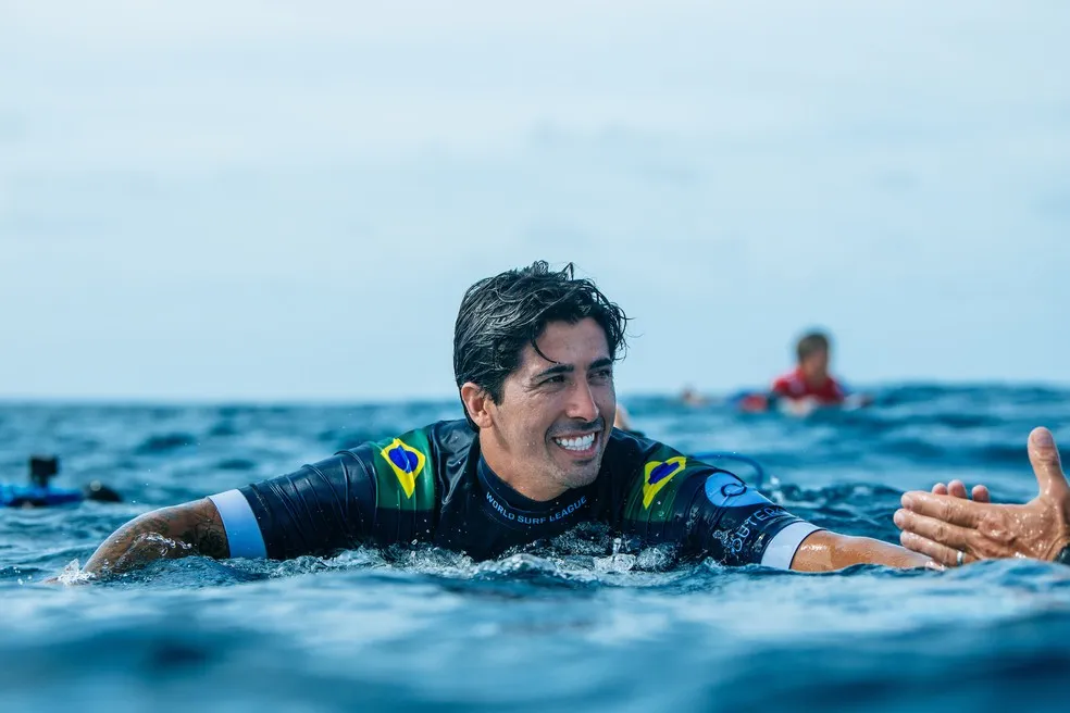 WSL: Miguel Pupo supera francês e é campeão em Teahupoo | surfe | ge