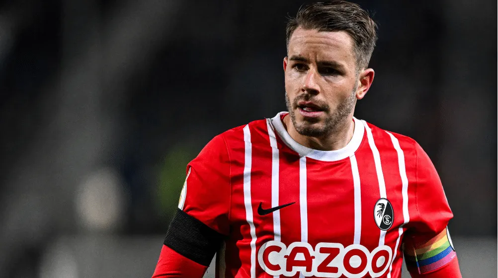 Christian Günter pelo SC Freiburg