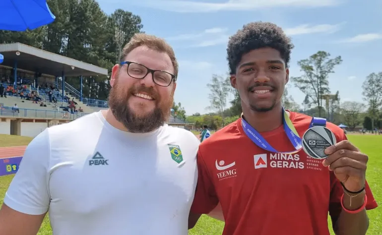 Determinação desde a base: Luan Robert de Sousa é destaque no salto triplo