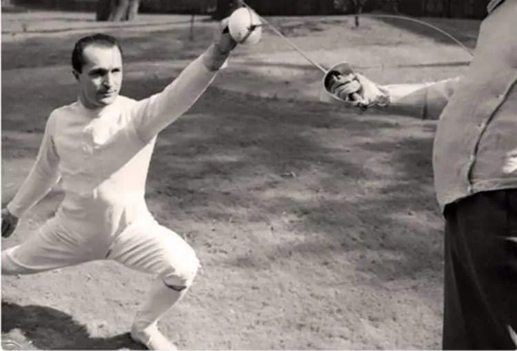 Edoardo Mangiarotti é, para muitos, o melhor esgrimista de todos os tempos