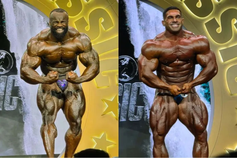 Samson Dauda e Derek Lunsford travam batalha &eacute;pica na Open do Arnold Classic Ohio 2025