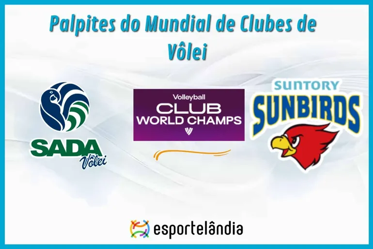 Palpites Vôlei: SADA Cruzeiro x Suntory Sunbirds – 07/12/2023 – Mundial de Clubes Masculino