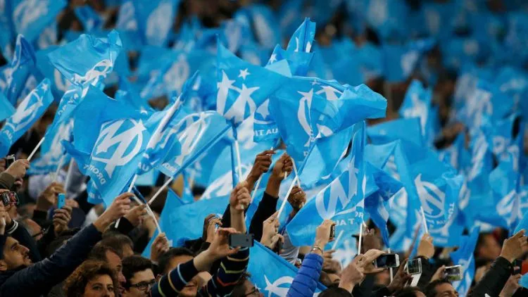 O Olympique de Marselha tem uma das maiores torcidas da França