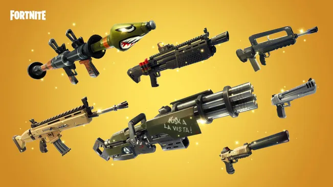 Lista de armas de Fortnite