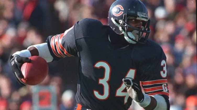 Walter Payton maiores jogadores de futebol americano de todos os tempos