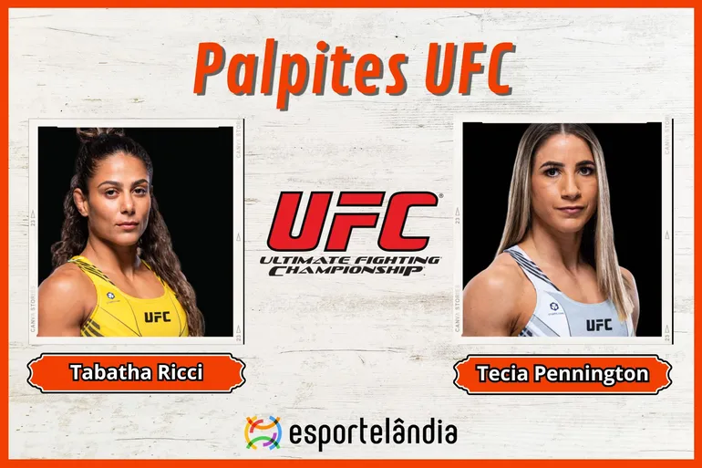 Palpites UFC: Tabatha Ricci x Tecia Pennington – 11/05