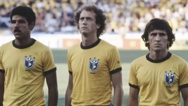 Camisa da Sele&ccedil;&atilde;o Brasileira na Copa do Mundo de 1982