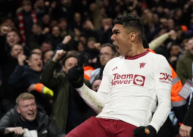 Casemiro no Manchester United