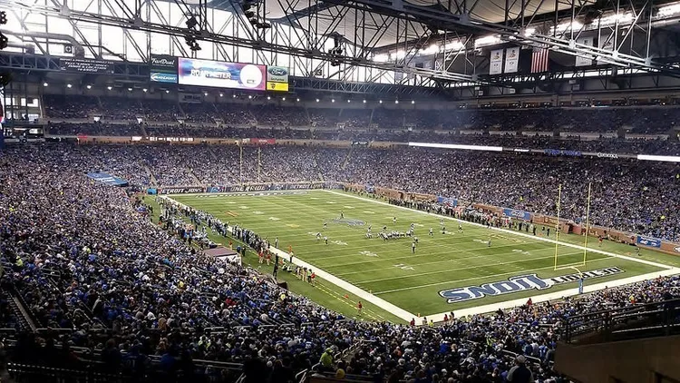 Ford Field est&aacute;dio do Detroit Lions