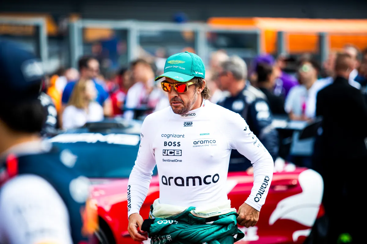 Fernando Alonso no Grande Pr&ecirc;mio de F1 da B&eacute;lgica 2024 (Iconsport)