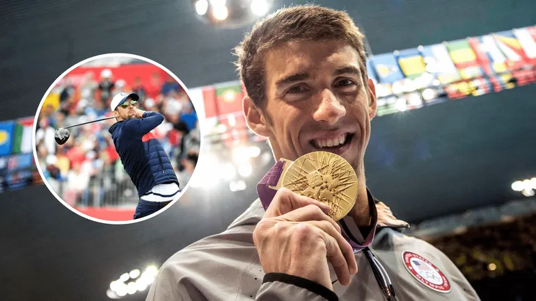 Lenda da natação, você sabia que Michael Phelps tem um recorde mundial no golfe?