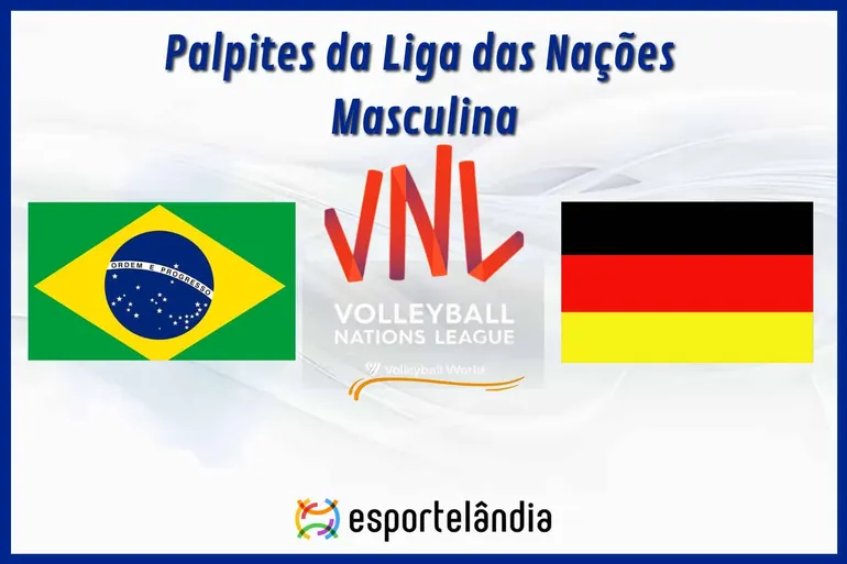 Palpites v&ocirc;lei: Brasil x Alemanha &ndash; Hor&aacute;rio e onde assistir &ndash; Liga das Na&ccedil;&otilde;es &ndash; 03/06