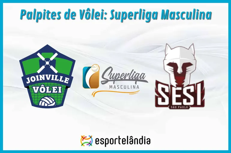 Palpites Vôlei: Joinville x Sesi Bauru – 18/04/2024 – Superliga Masculina