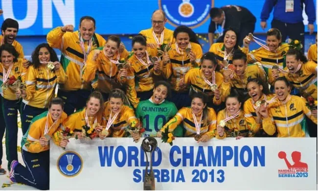 Brasil campe&atilde;o mundial de handebol feminino