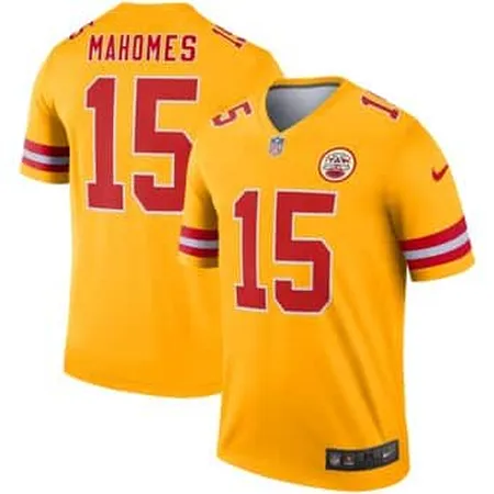 Camisa Kansas City Chiefs Amarela Patrick Mahomes