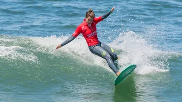 Chlo&eacute; Calmon &eacute; ouro no longboard dos Jogos Sul-Americanos