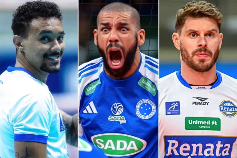 Superliga Masculina: 9 grandes estrelas para ficar de olho no campeonato