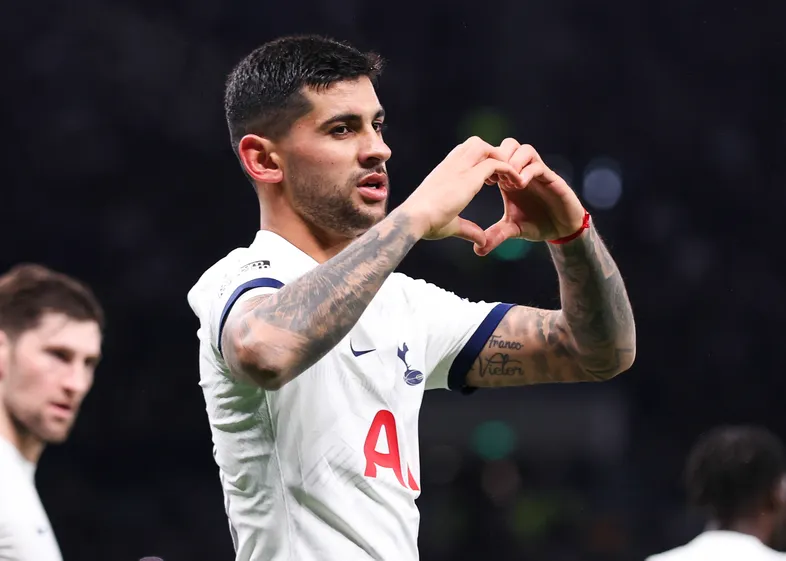 Cristian Romero no Tottenham