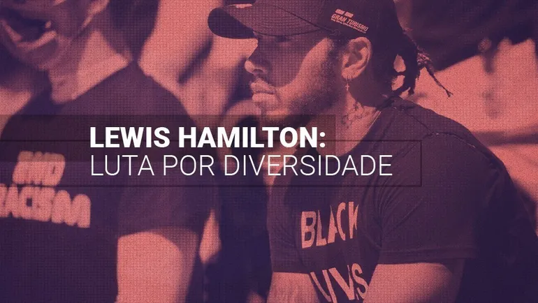 Lewis Hamilton e a luta por diversidade na Fórmula 1