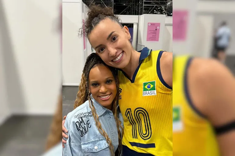 Entenda toda a hist&oacute;ria sobre o suposto namoro de Gabi Guimar&atilde;es e Rebeca Andrade