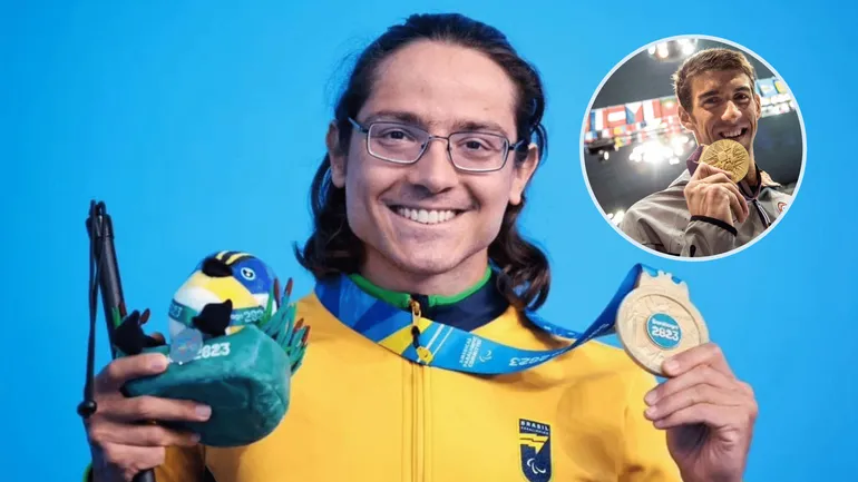 Brasil tem ‘novo Michael Phelps’ que está assombrando no Parapan 2023