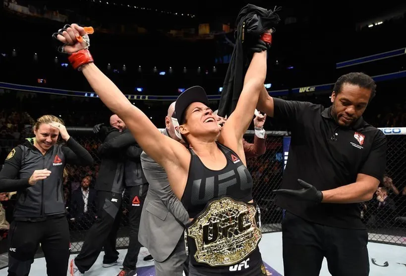 Amanda Nunes campe&atilde; do UFC