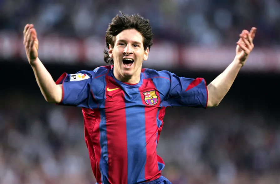 Messi primeiro gol