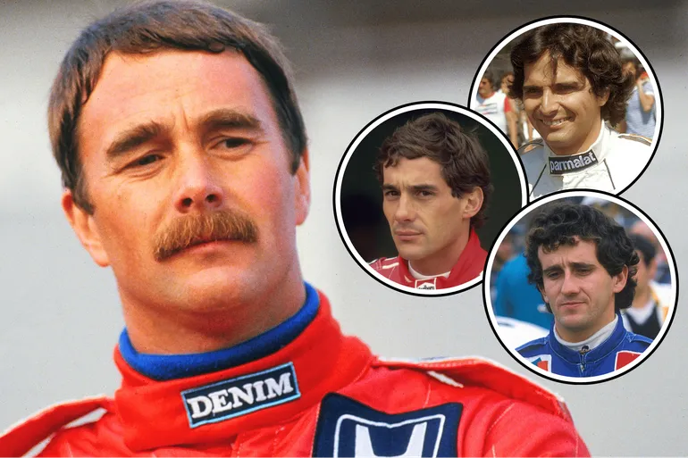 Nigel Mansell: “Senna, Prost e Piquet tinham uma característica em comum que poucos pilotos tinham”