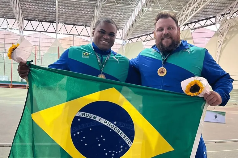 CHUVA DOURADA! Brasil dá show e é tricampeão do Sul-Americano indoor de atletismo