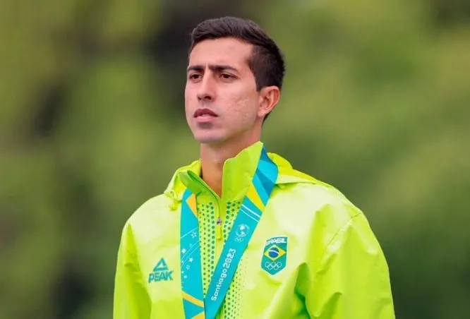 Na marcha no Mundial de Atletismo, Caio Bonfim alcançou marca inédita para o Brasil em 2023
