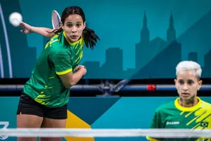 Juliana e Sania Lima conquistam medalha histórica para o Badminton brasileiro no Pan-americano 2023