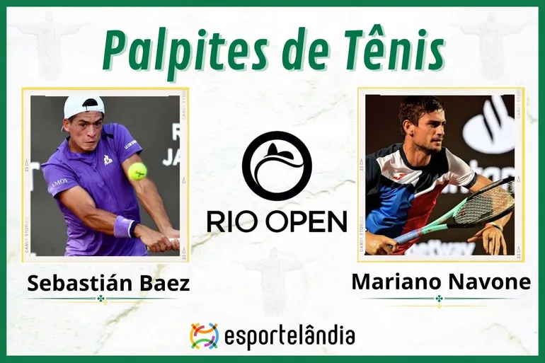 Palpites Tênis: Sebastián Baez x Mariano Navone – 25/02 – Rio Open