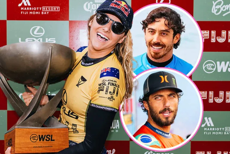 Nem Yago Dora, nem Filipe Toledo! Australiana bateu recorde surreal com o título do WSL Finals