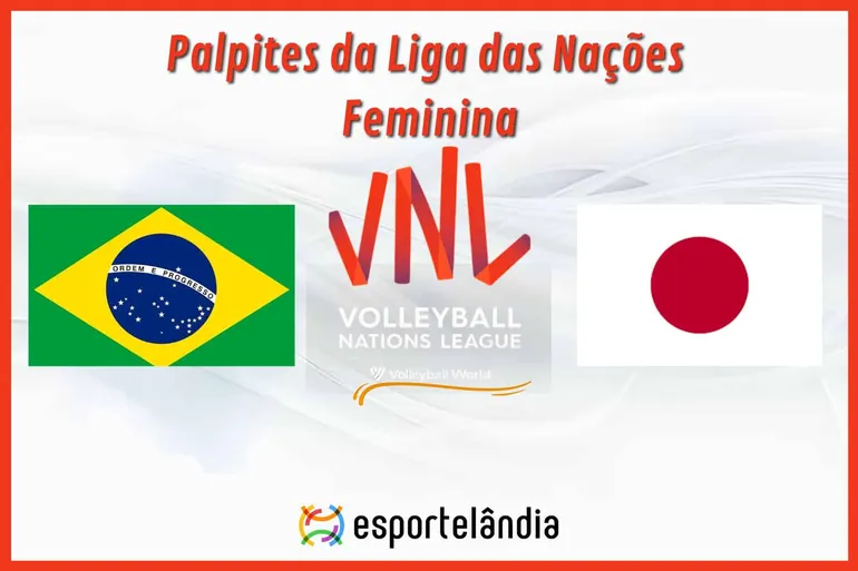 Palpites vôlei: Brasil x Japão – Horário e onde assistir – Liga das Nações – 28/05/2024