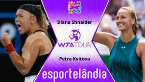 Palpites Tênis: Diana Shnaider x Petra Kvitova – 28/09