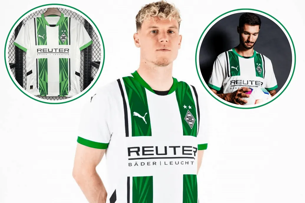 Camisa Borussia M&ouml;nchengladbach (titular) (2024-25)