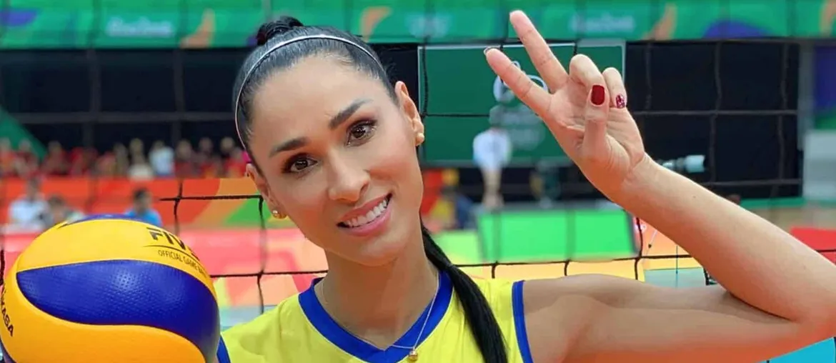 Bicampeã olímpica, Jaqueline anuncia retorno ao vôlei e vai jogar na Superliga Feminina