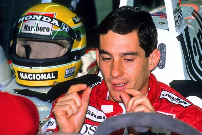 Ayrton Senna: “Eu era fã de Jack Stewart, Fittipaldi e Villeneuve, mas este piloto era completo”