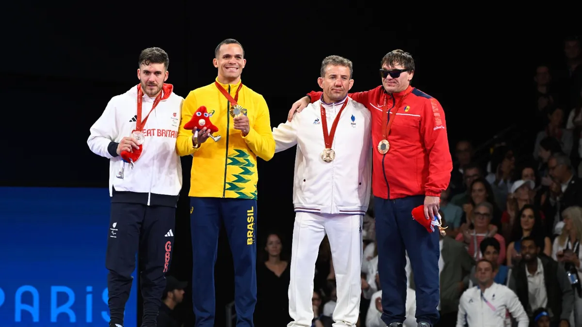Arthur Silva conquista enfim o ouro no Mundial de jud&ocirc; paral&iacute;mpico