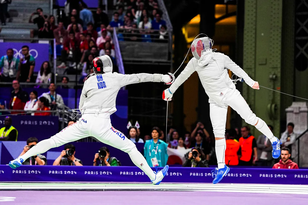 Dia 1 no Grand Palais em 27 de julho de 2024 pelos Jogos Olímpicos Paris 2024 (Iconsport)