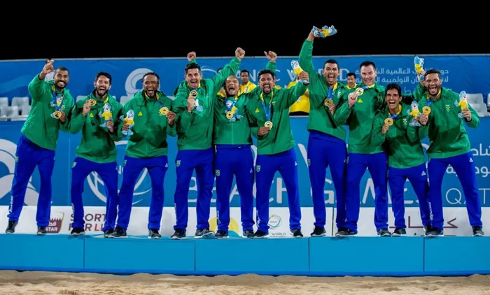 Times de Handebol de Praia