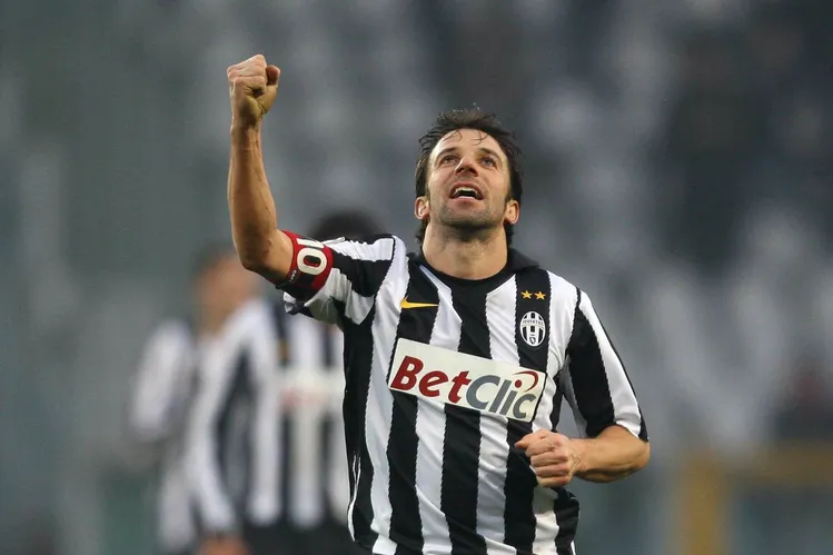 melhores jogadore do campeonato italiano del piero
