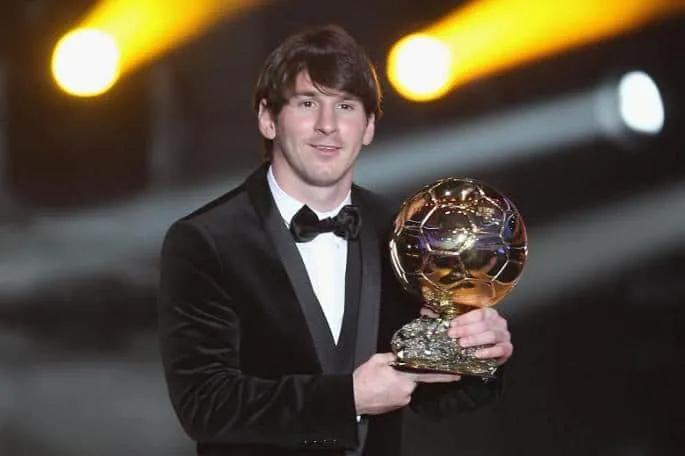 Messi melhor jogador do mundo 2010