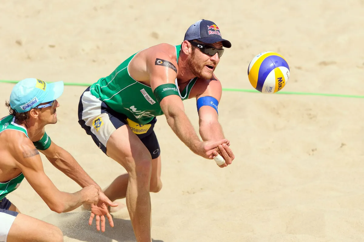 Alison Cerutti no Campeonato Mundial de V&ocirc;lei de Praia (Iconsport)