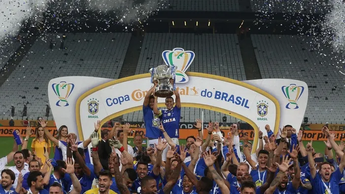 Cruzeiro maior campeão da Copa do Brasil