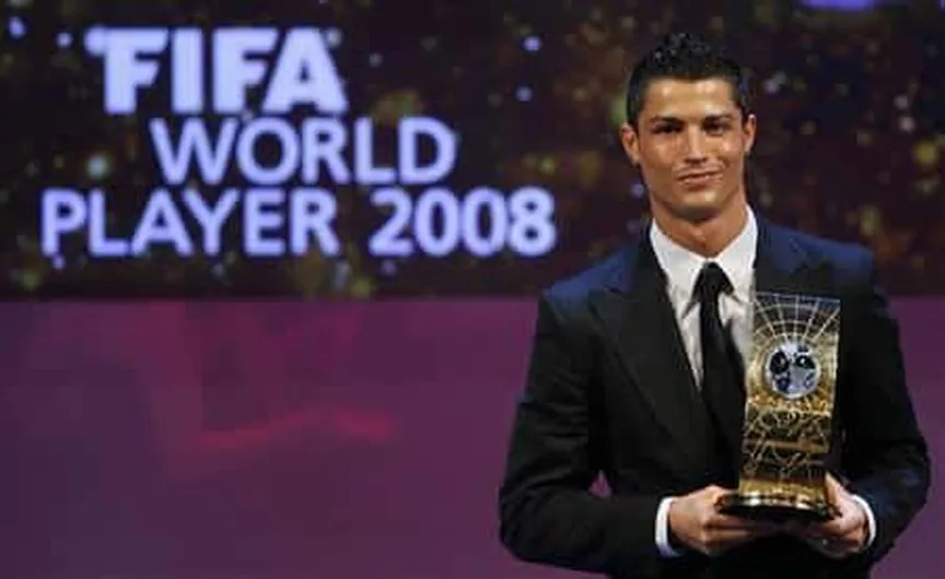 Cristiano Ronaldo melhor jogador do mundo de 2008