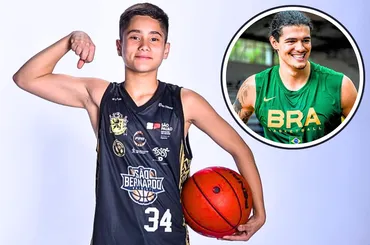 Gui Santos inspira Nicolas Kuroiwa, que sonha com NBA após superar duas cirurgias no coração