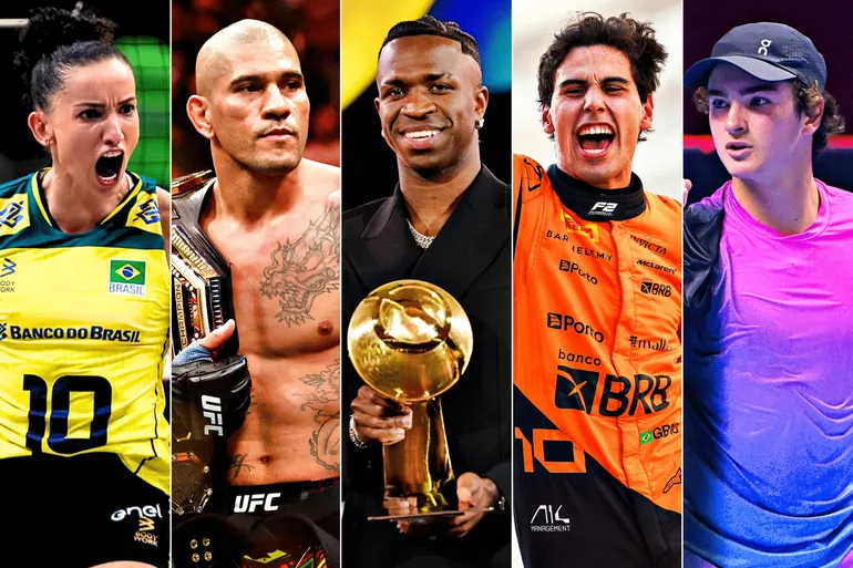 Gabi Guimarães, Poatan, Vini Jr, Bortoleto, João Fonseca! 42 melhores atletas brasileiros da atualidade (2025)