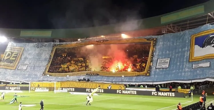 O Nantes tem uma das maiores torcidas da França